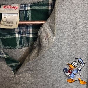 Disney Direct Donald Duck Gray Long Sleeve | L
